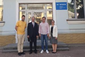 UA: ЧЕРНІГІВ відвідав заступник Голови Місії США в Україні Алан Перселл